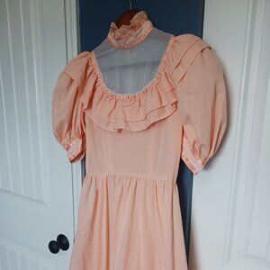 Vintage polka dot dress